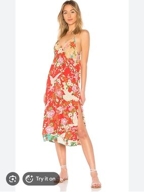 Spell Delilah MIDI DRESS Slip